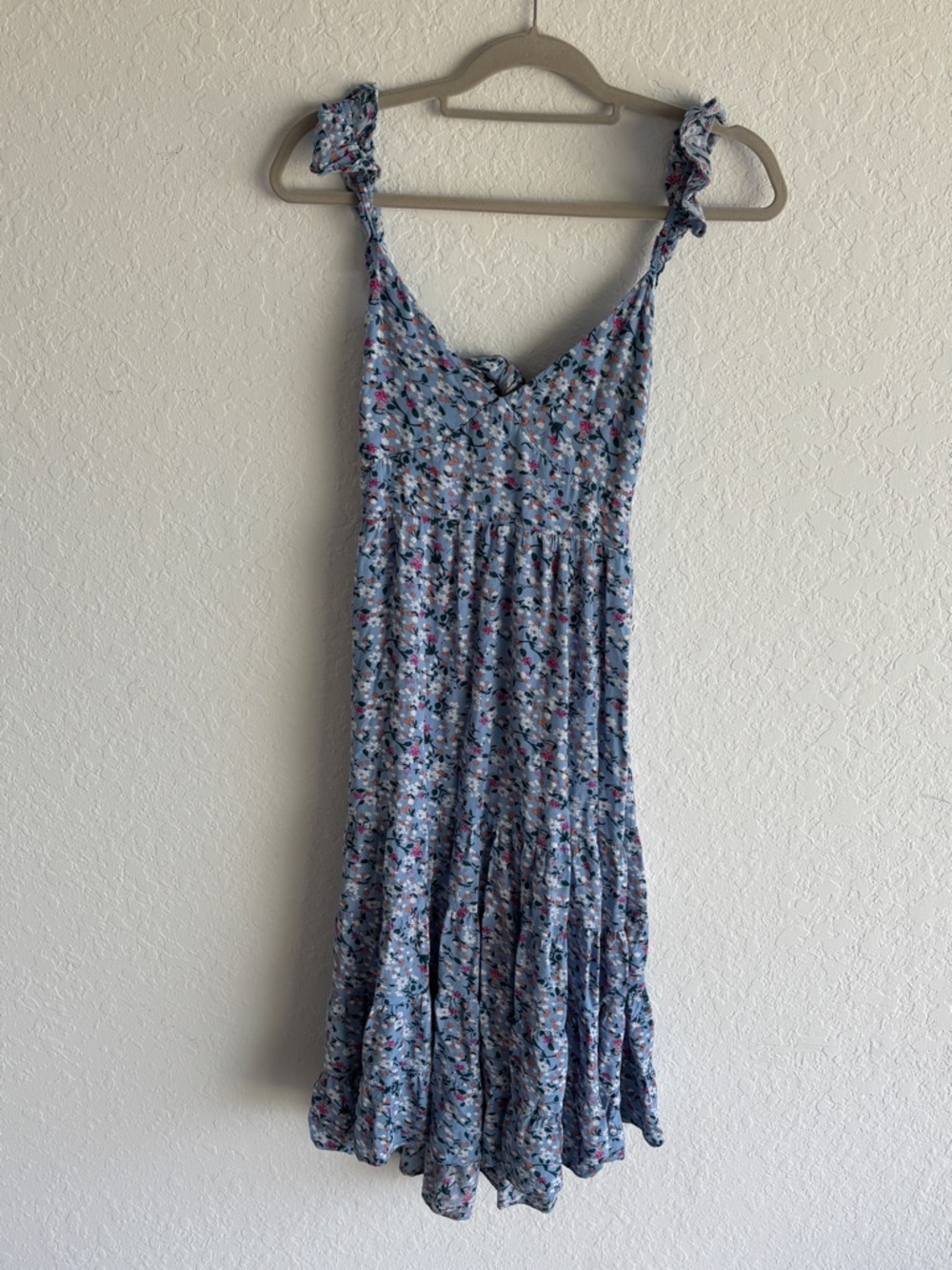 🌸  Hello Molly Floral Midi Dress Size 8 | Spring Garden Romance Romantic Dress